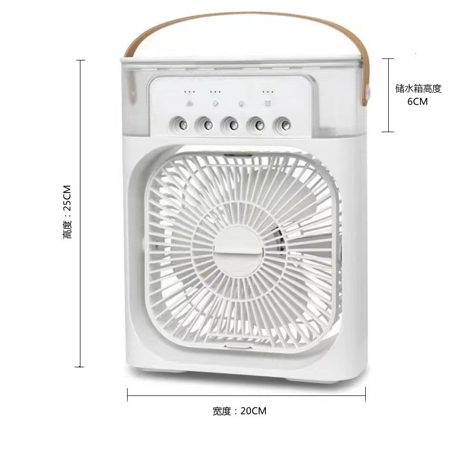 Portable 3-in-1 Air Cooler Fan with Humidifier